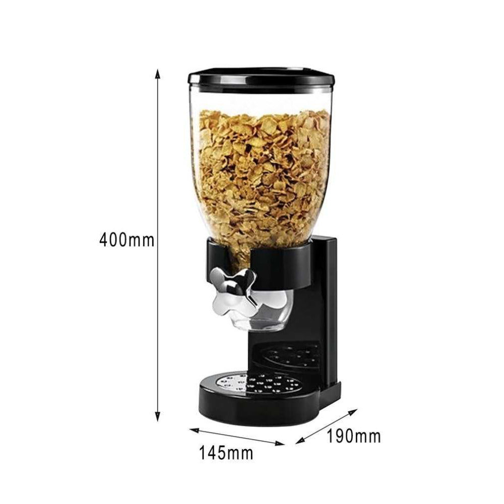 Single-head plastic food dispenser oatmeal cereal machine