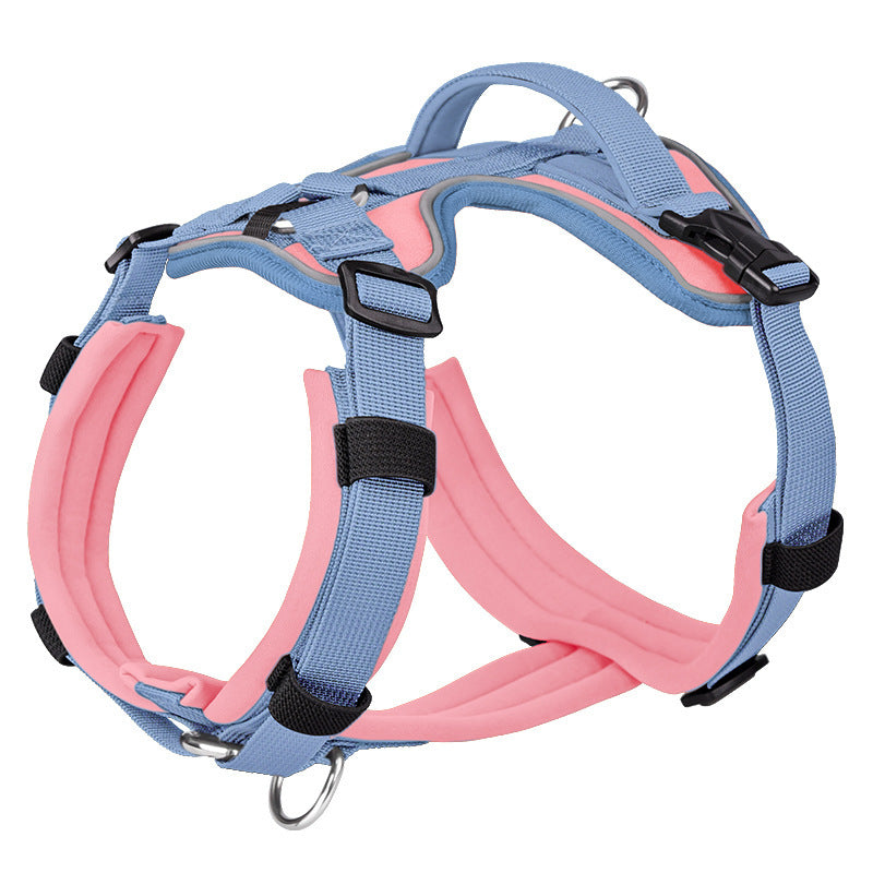 Breathable Reflective Explosion-proof Vest Dog Harness