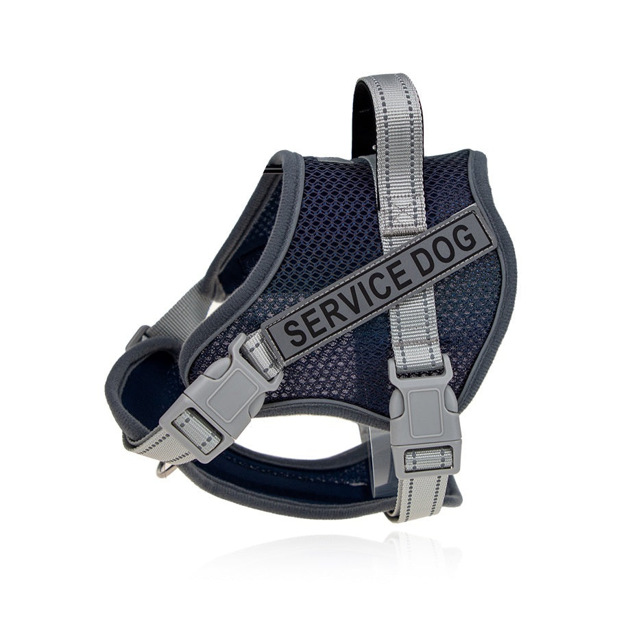 Neck Protection Anti-strangulation Colorful Reflective Pet Harness