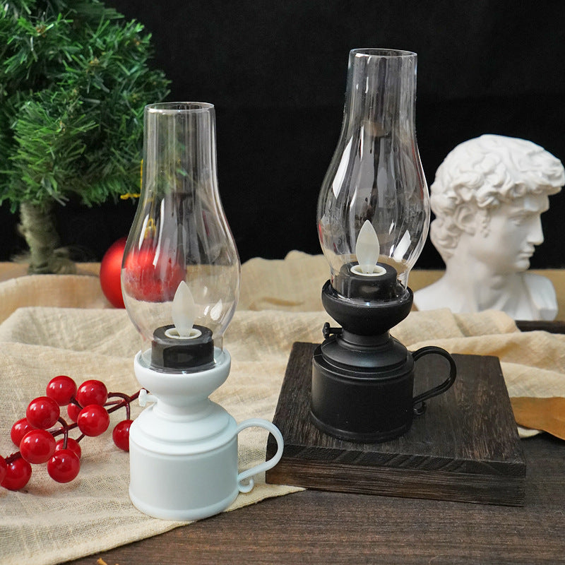 Retro Kerosene Lamp LED Electronic Candle Light Creative