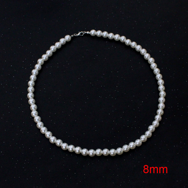 ABS Pearl Necklace Pearl Simple Europe And America