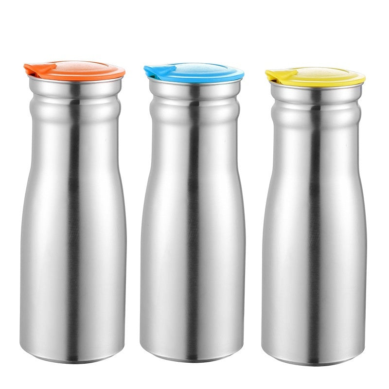 Stainless Steel Cold Water Bottle Single Layer Water Pitcher