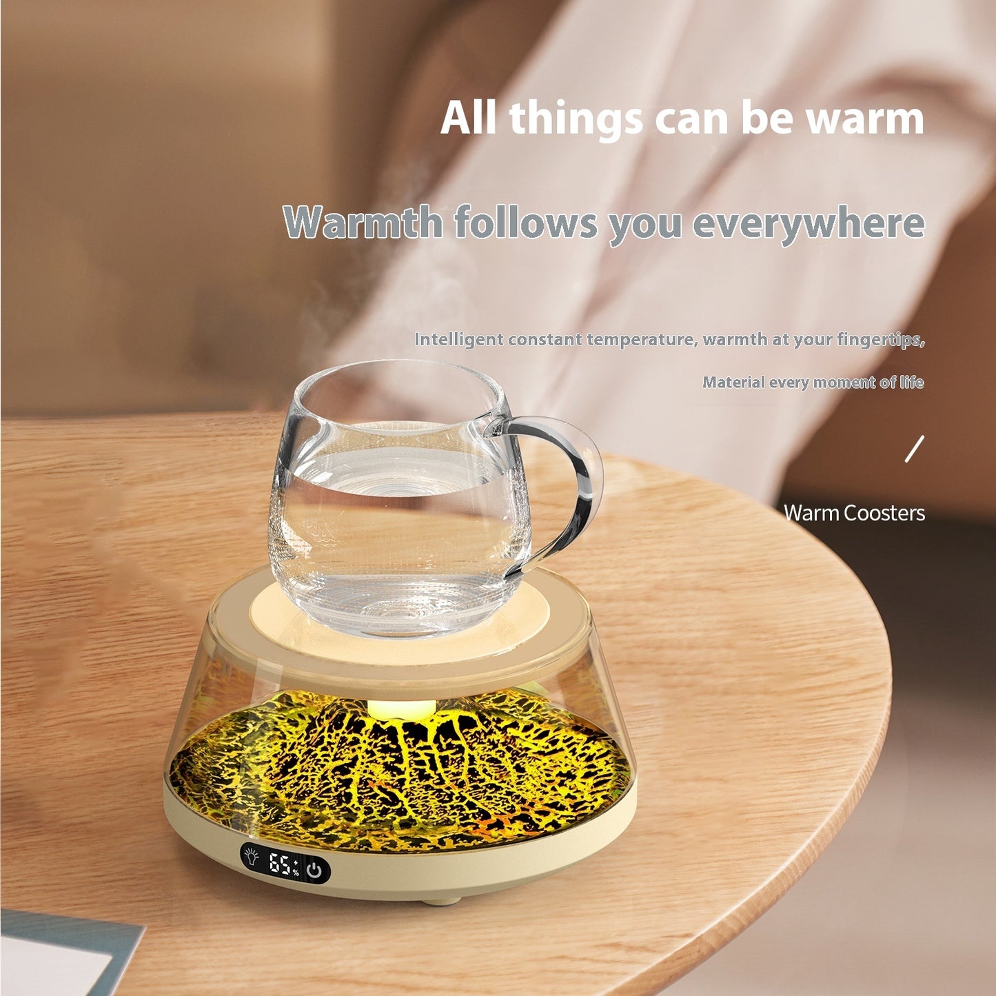 Intelligent Constant Temperature Heating Cup Warming Holder