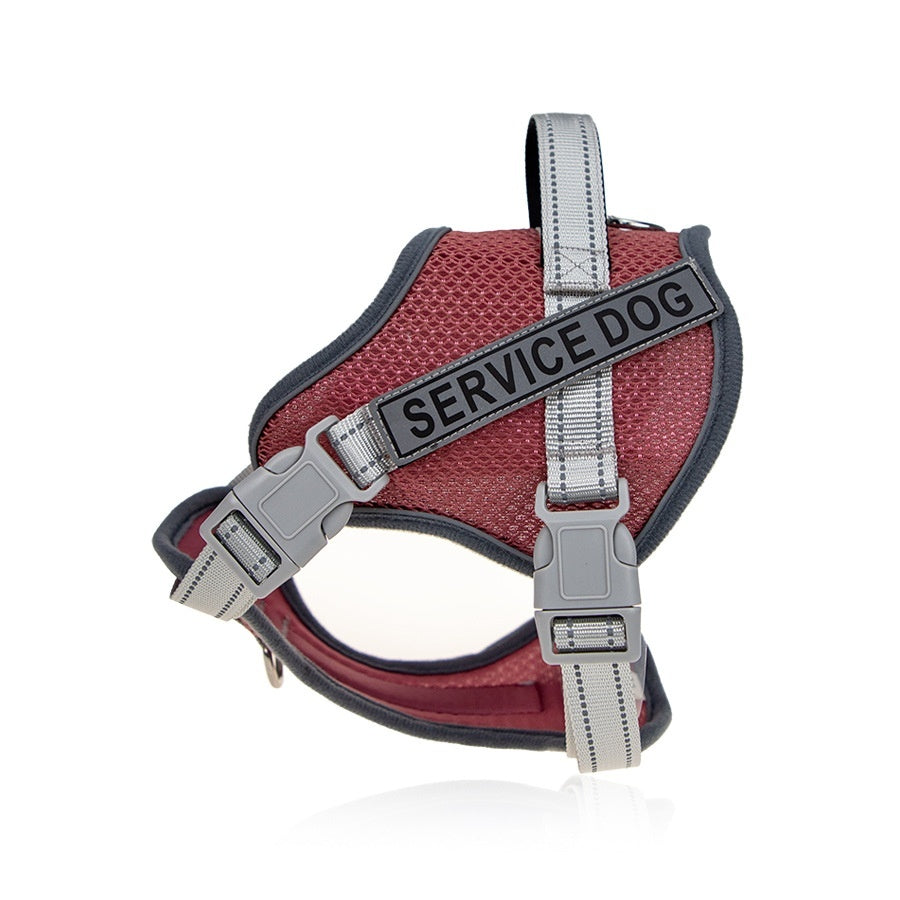 Neck Protection Anti-strangulation Colorful Reflective Pet Harness