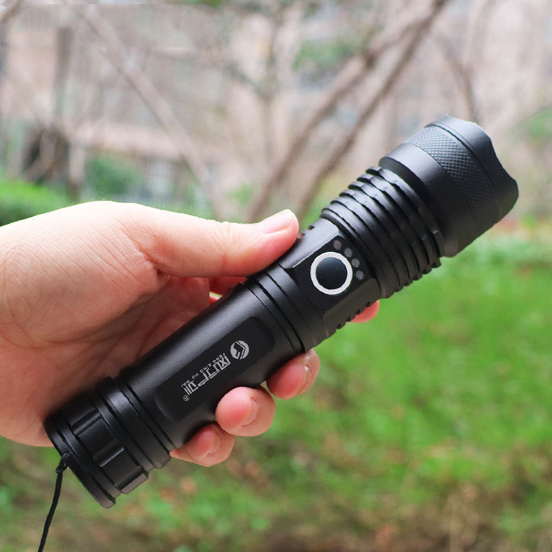 Bright Flashlight Zoom Charged Display Long Shot