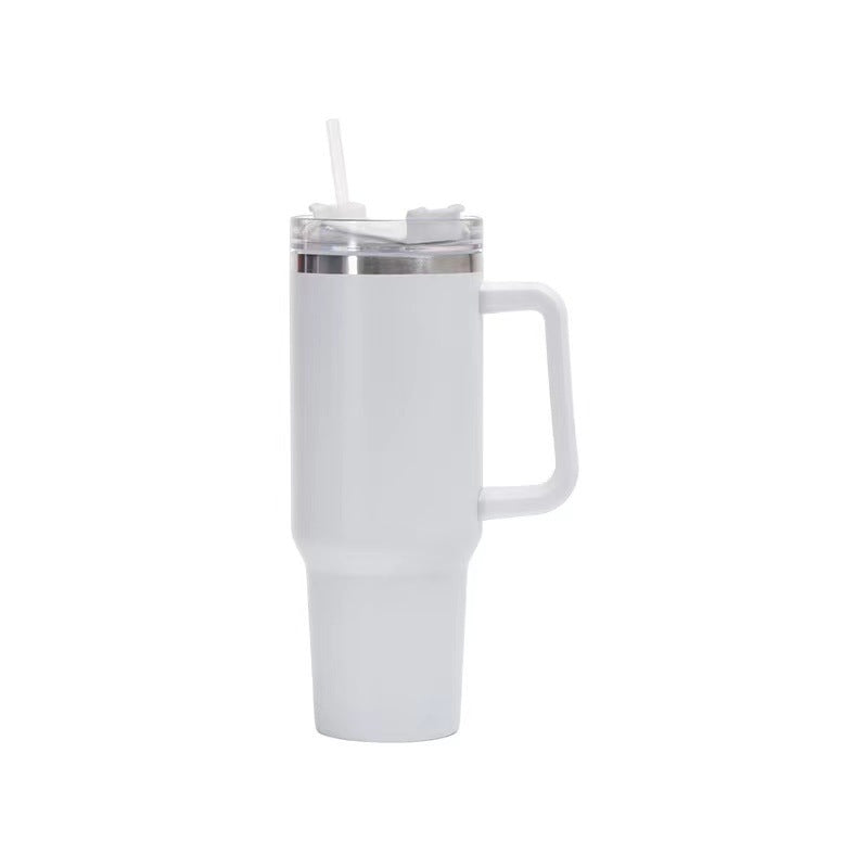 Stainless Steel Insulated Cup 40oz Straw Bingba BargainsRule