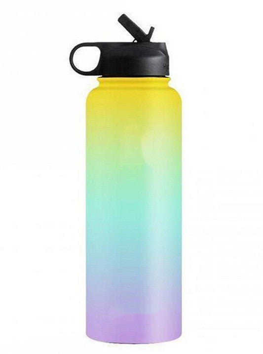 Stainless Steel Wide-mouth Outdoor Sports Vacuum Flask BargainsRule