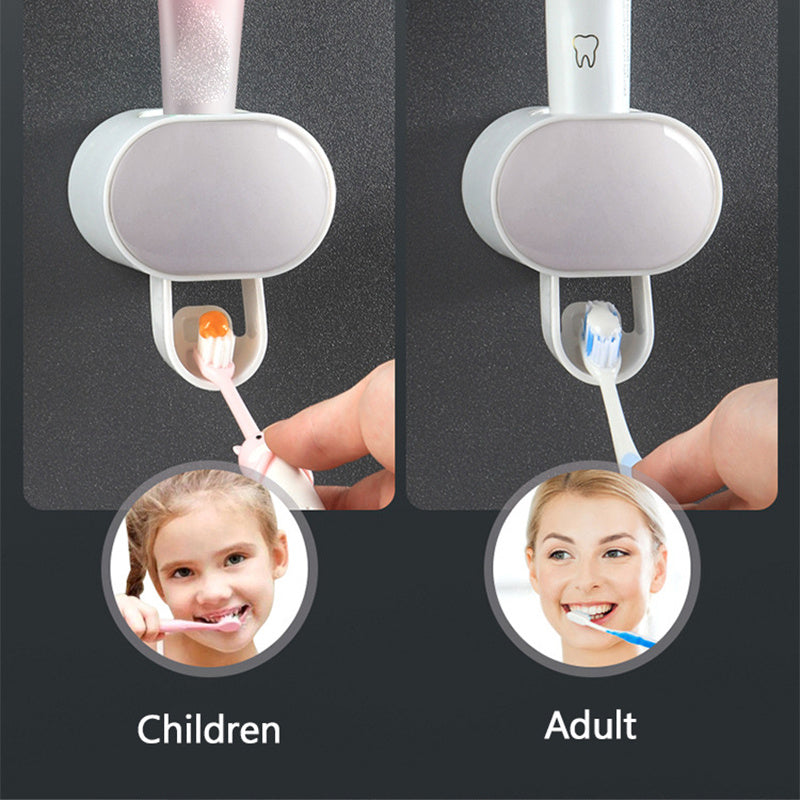 Wall Mounted Automatic Toothpaste Dispenser Squeeze