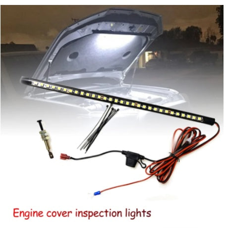 LED Car Hood Light Bar Automatic BargainsRule