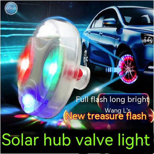 Car Tire Motorcycle Light Solar Led Valve