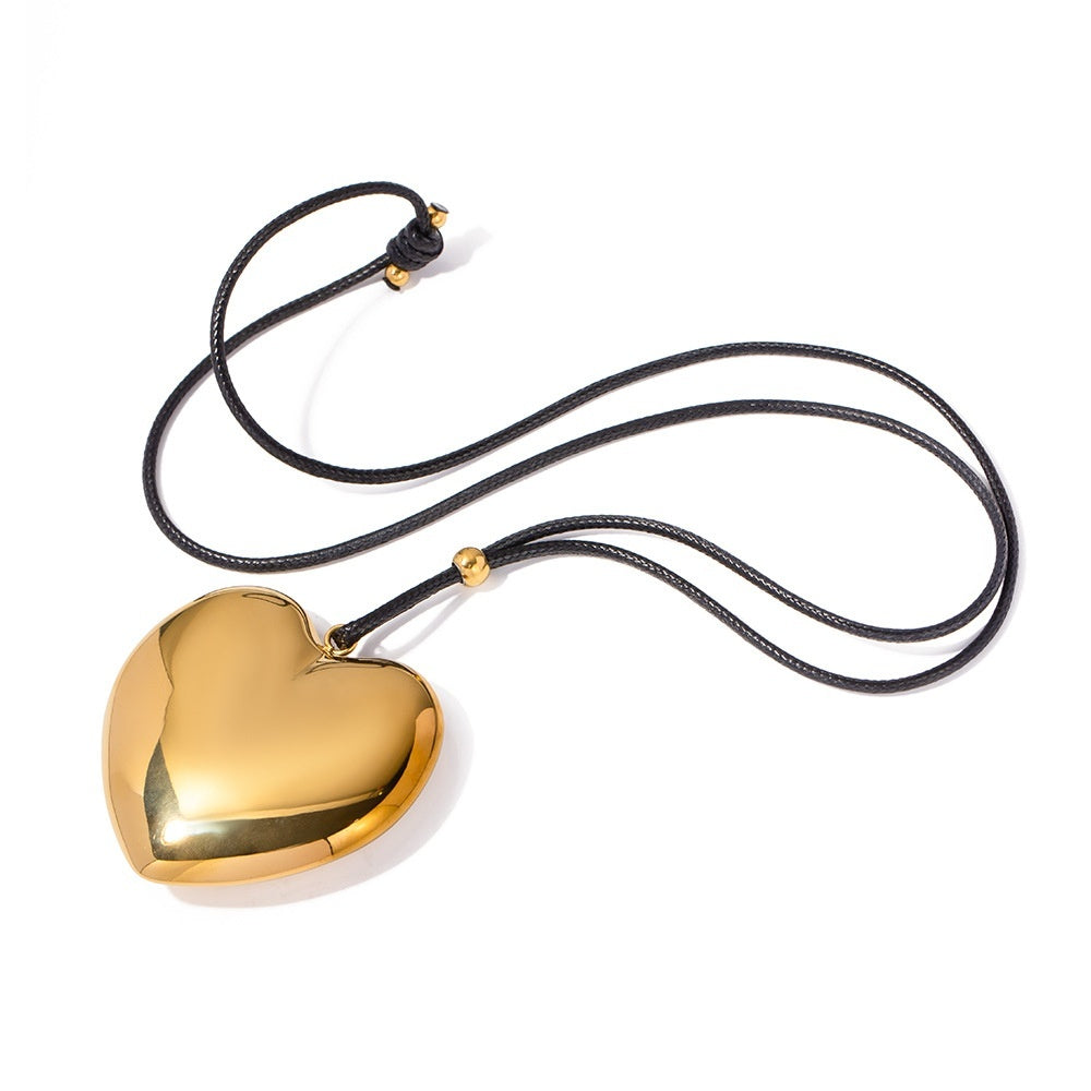 Ophelia Gold Heart Necklace