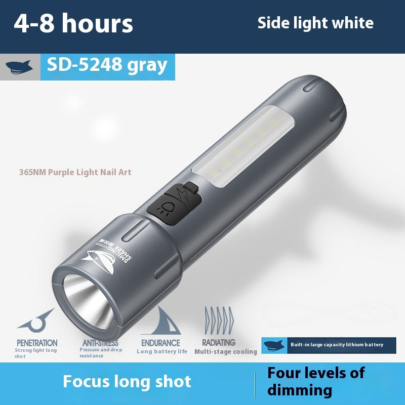 Zoom Mini Torch Highlight Long Shot COB Floodlight