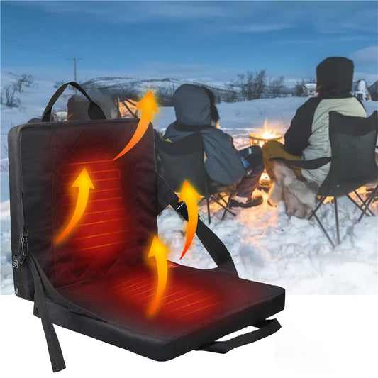 Outdoor Portable Camping Foldable Heated Cushion BargainsRule