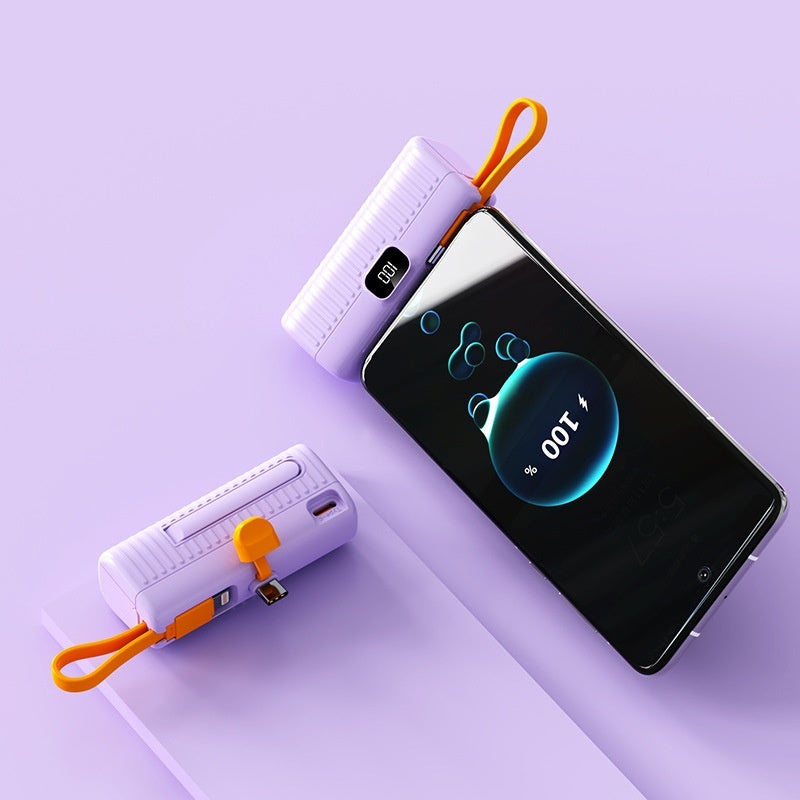 Power Bank Compact Portable Capsule Power Bank BargainsRule