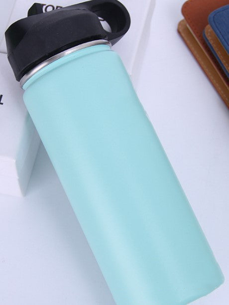 Stainless Steel Wide-mouth Outdoor Sports Vacuum Flask