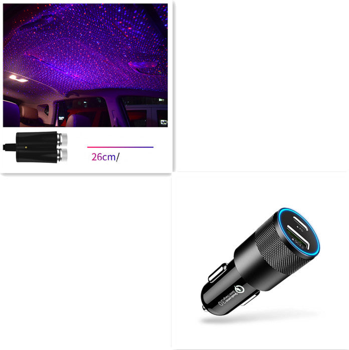 Star Light Projector Party Lights USB LED Light Interior Lighting LED Interior Car Lights Starry Sky Galaxy Night Lights BargainsRule