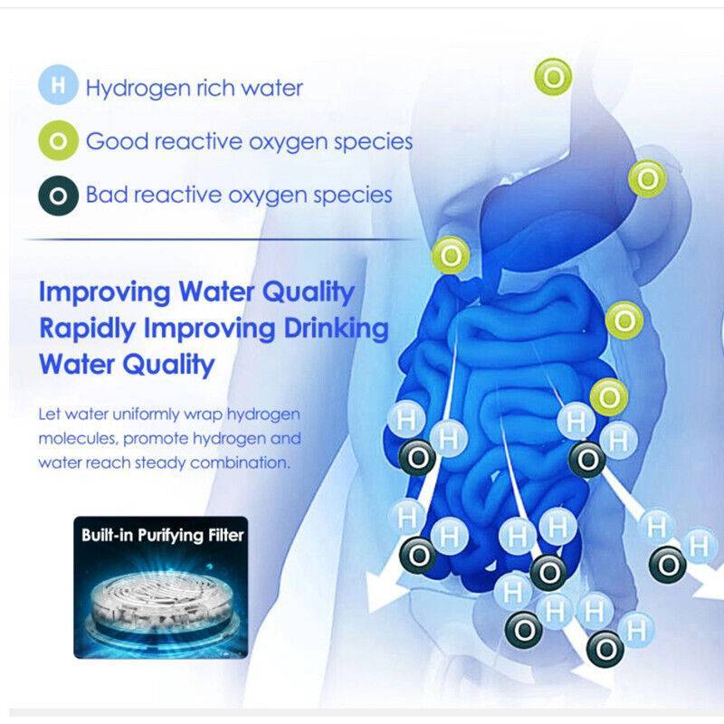 2024 Hydrogen Water Machine Hydrogen Rich Water Machine Unlimite Water Quality