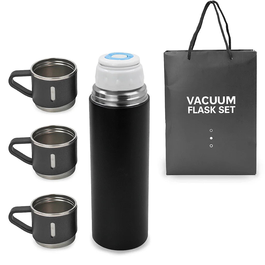 Double Wall Thermal Bottle 3 Cups Stainless Steel Squeeze 500ml