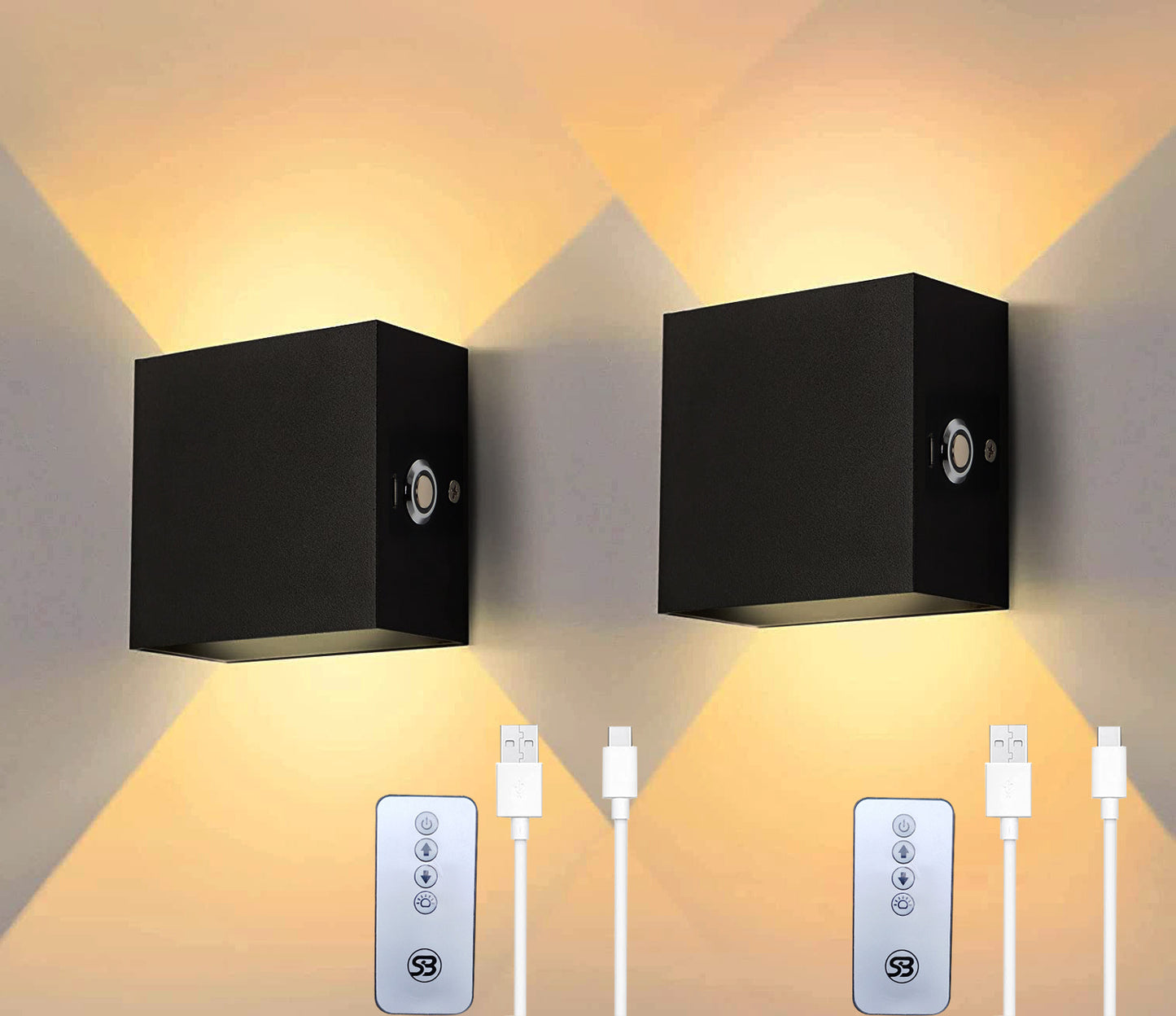 Wiring Free Rechargeable Wall Lamp USB Rechargeable Wall Lamp BargainsRule