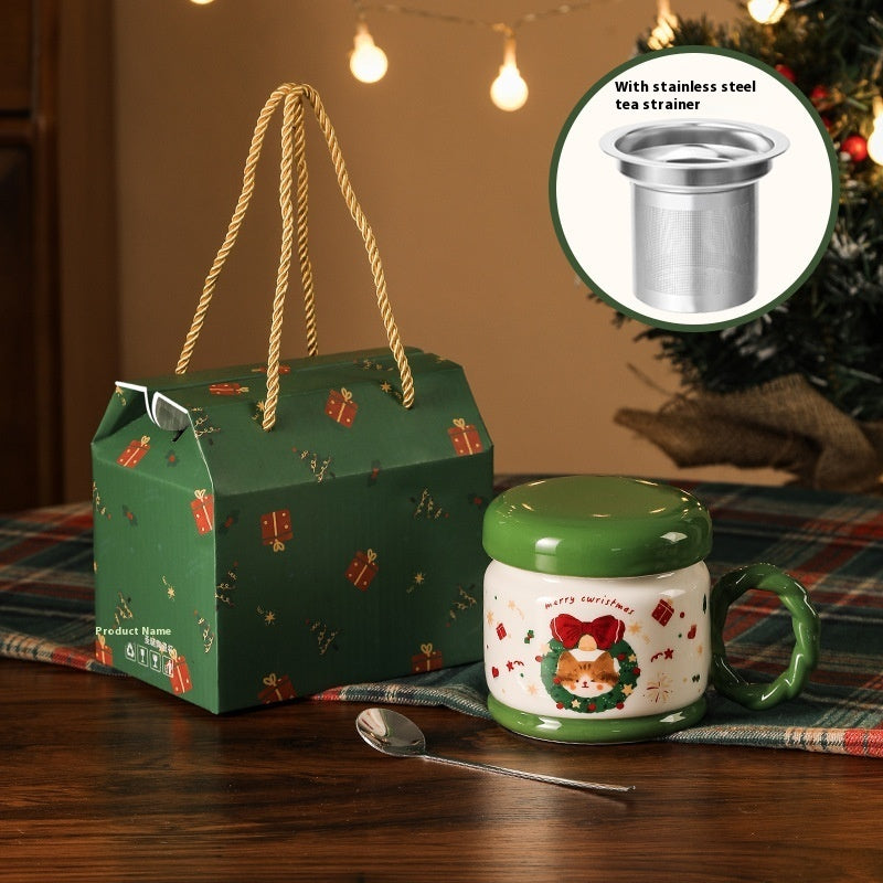 Christmas Ceramic Cup Gift Suit