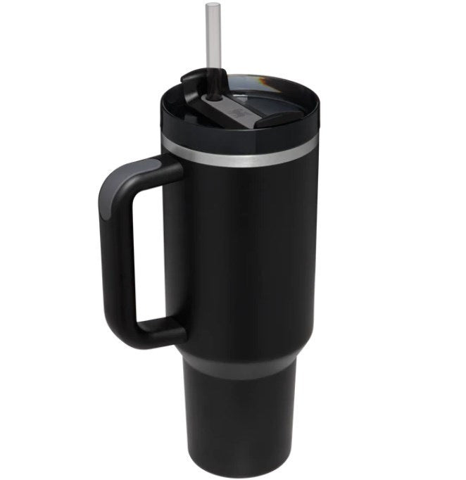 Portable High-capacity Stainless Steel Car Straw Cup