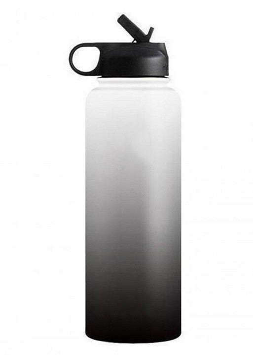 Stainless Steel Wide-mouth Outdoor Sports Vacuum Flask BargainsRule