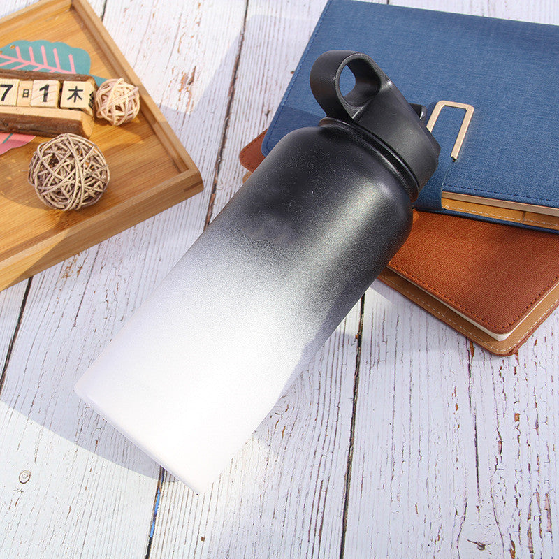 Stainless Steel Wide-mouth Outdoor Sports Vacuum Flask