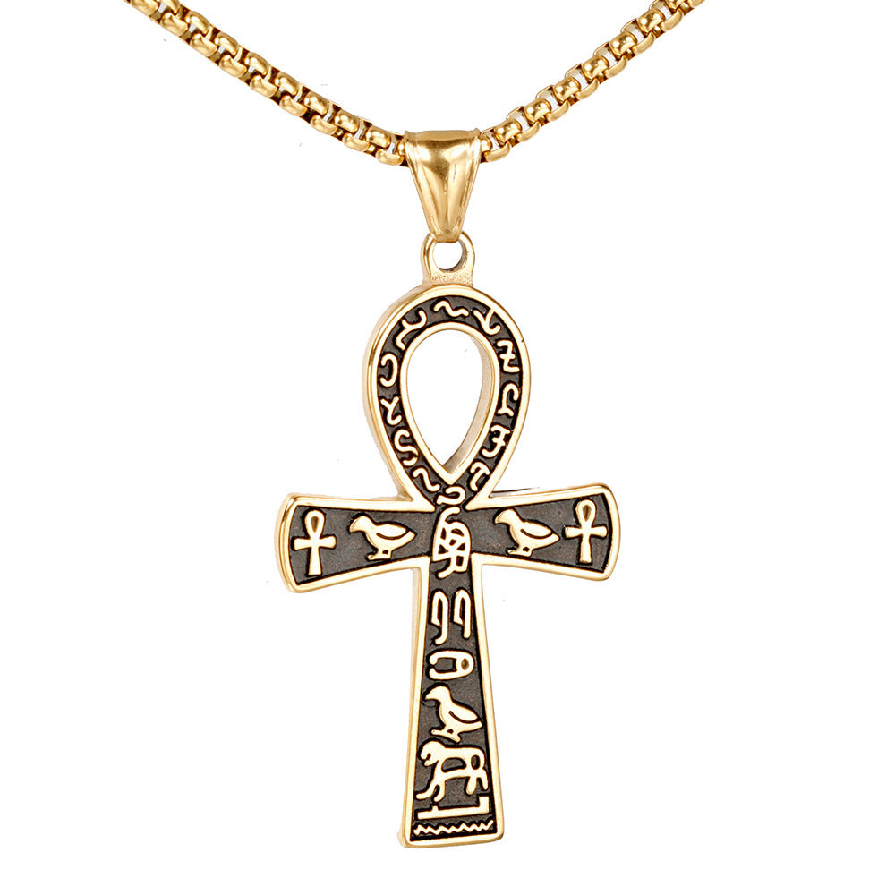 Cross Necklace Stainless Steel Pendant Necklace BargainsRule