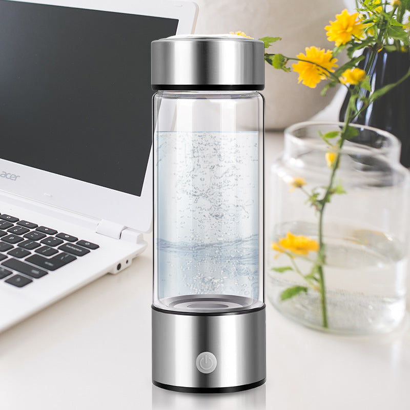 Hydrogen Water Bottles Electric Hydrogen Rich Water Generator Bottle New Technology Rechargeable Portable Antioxidant BargainsRule