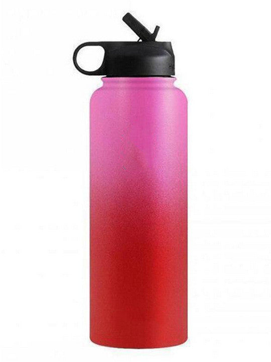 Stainless Steel Wide-mouth Outdoor Sports Vacuum Flask BargainsRule