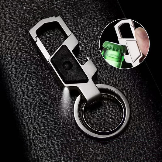 Creative Bottle Opener Led Light Car Keychain BargainsRule