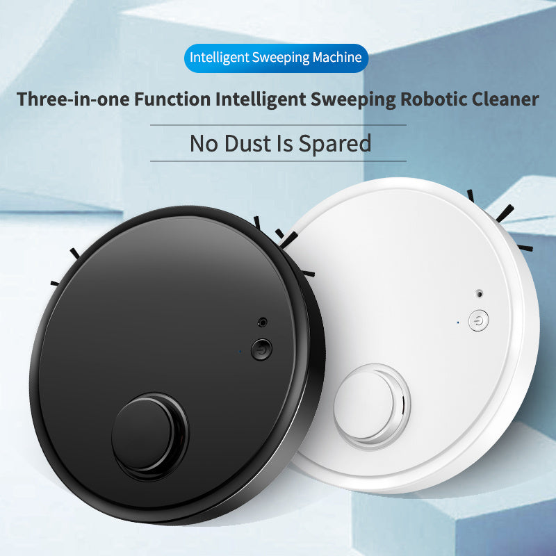 Intelligent Sweeping Robot Household Mini Vacuum Cleaner Dust Sweeping Mopping 3 In 1 Ultra-thin Body Super-large Suction Helper