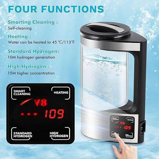 2024 Hydrogen Water Machine Hydrogen Rich Water Machine Unlimite Water Quality