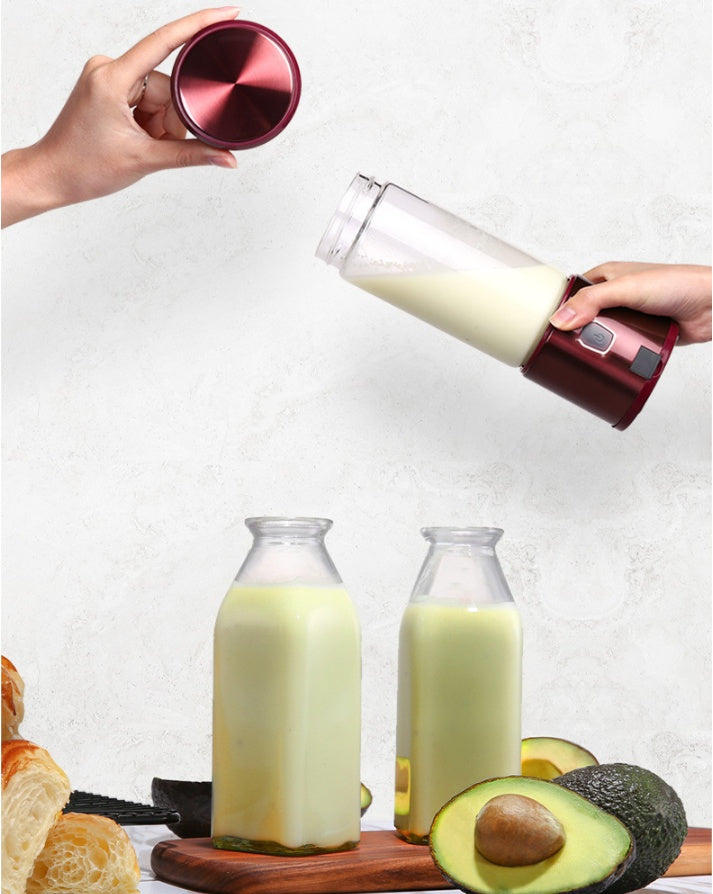 Mini portable electric mixer mixing cup outdoor accompanying cup juice cup