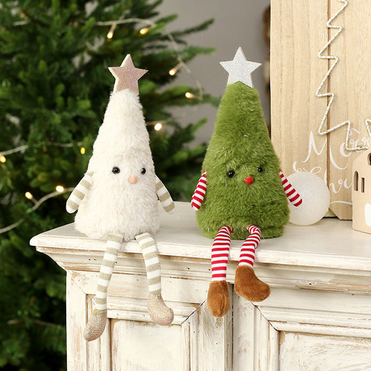 Christmas Decorations Cute Plush Doll Ornaments