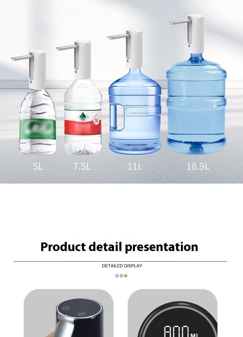 Wireless Electric Pumping Device Bottled Water Household Mineral Water Dispenser