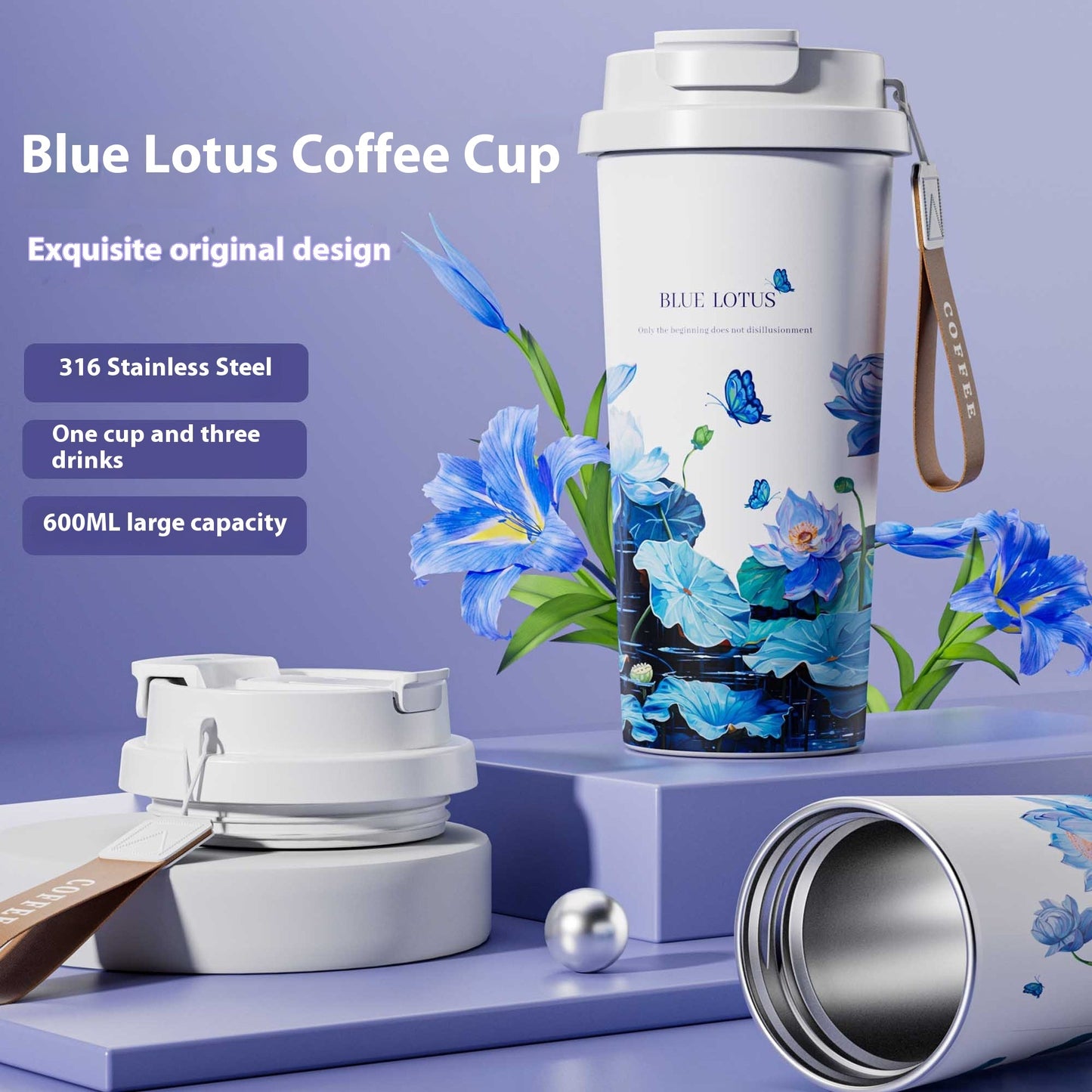 Stainless Steel Portable Coffee Cup