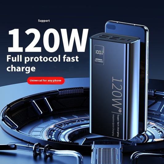 PD120w Super Fast Charge Power Bank 20000 MA Large Capacity Typec Two-way Fast Charge