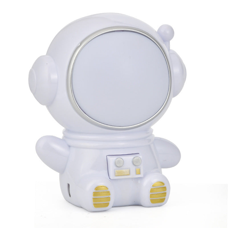 Cartoon Led Rechargeable Eye Protection Table Lamp Creative Spaceman Astronaut Small Night Lamp