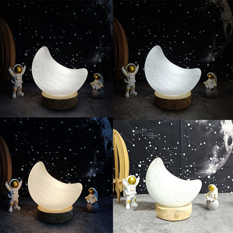 Decorative Atmosphere Of Star Lamp And Moon