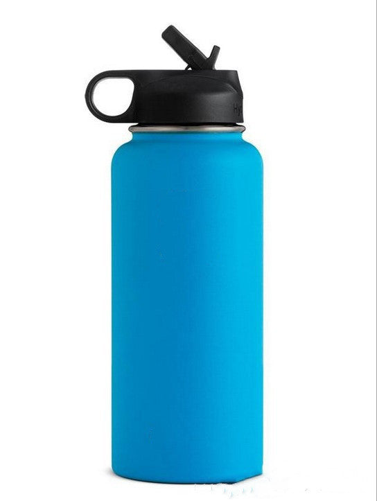 Stainless Steel Wide-mouth Outdoor Sports Vacuum Flask BargainsRule