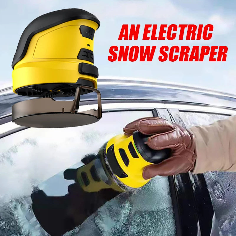 Cordless Snow Scraper With Battery Life Durable Electric Ice Scraper Portable Window For Auto Deicing BargainsRule