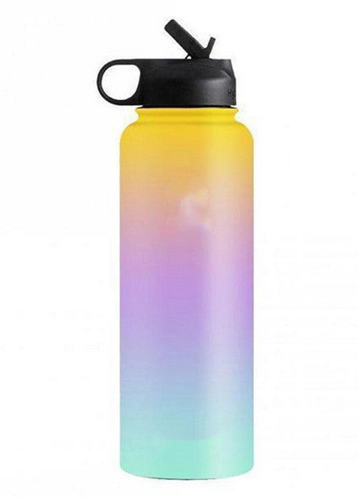 Stainless Steel Wide-mouth Outdoor Sports Vacuum Flask BargainsRule