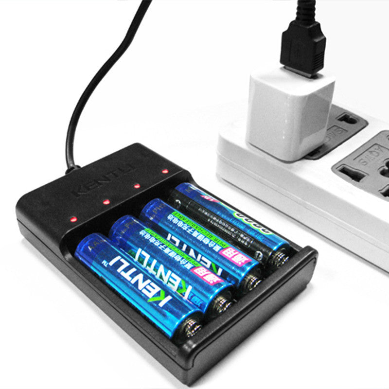 Usb5 Rechargeable Lithium Battery Charger