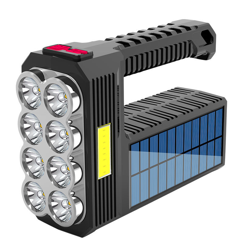 Solar Rechargeable Usb Flashlight Led BargainsRule