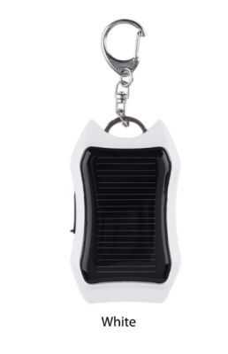 Solar Mobile Phone Power Bank  Flashlight Keychain Power