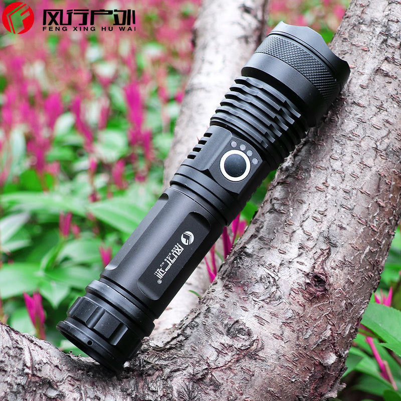 Bright Flashlight Zoom Charged Display Long Shot