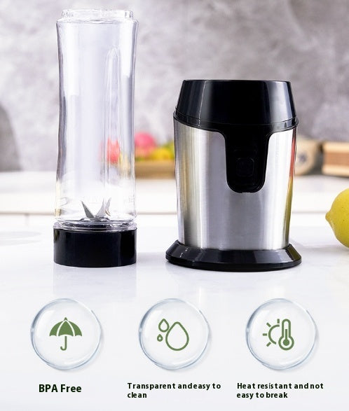 Portable Juicer Cooking Machine 600 Ml Complementary Food Cooking Grinding Travel Cup