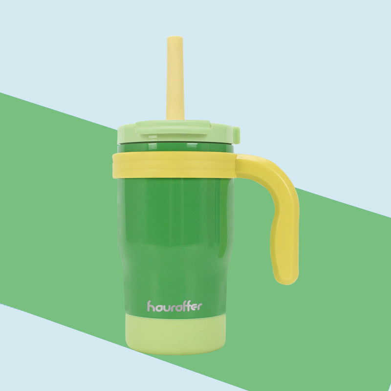 Children's Thermos Mug With Straw