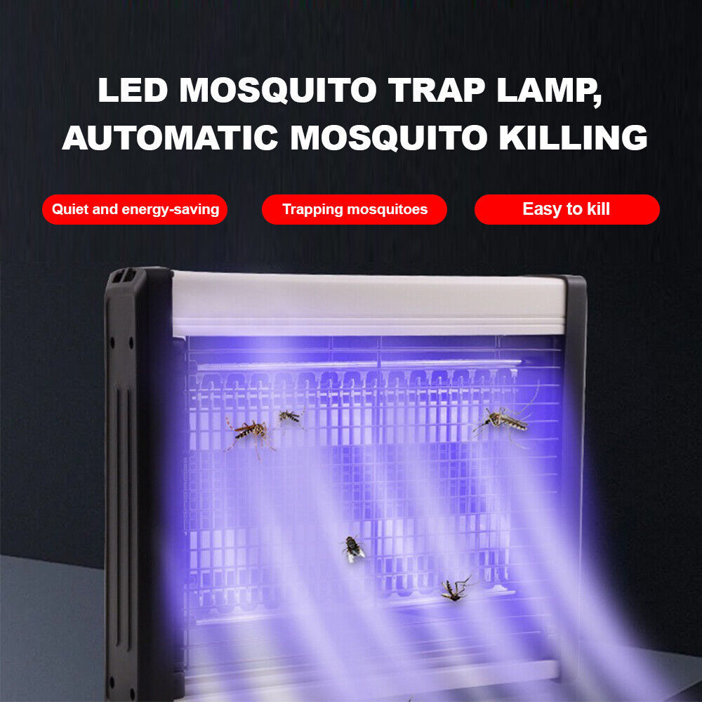 20W-40W ELECTRIC INSECT FLY KILLER BUG MOSQUITO ZAPPER UV INDOOR PEST CATCHER